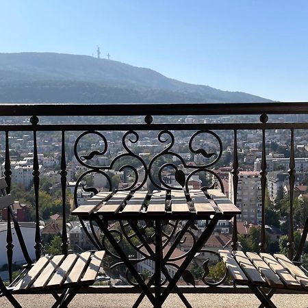 Stylish Studio, Skopje Centre - Private Parking - Panoramic Views المظهر الخارجي الصورة