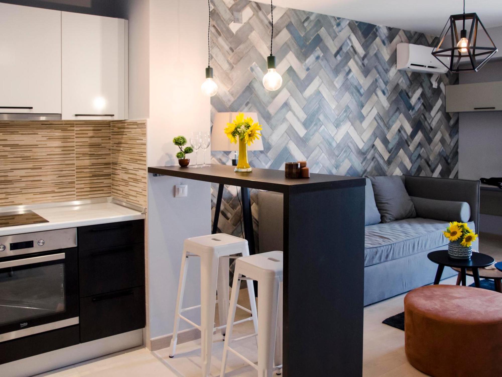 Stylish Studio, Skopje Centre - Private Parking - Panoramic Views المظهر الخارجي الصورة